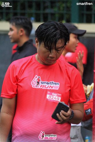 Race photo from Smartfren Run 2025 Vibes