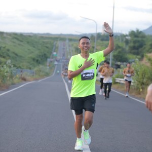 Race photo from KEDIRI HALF MARATHON 2026