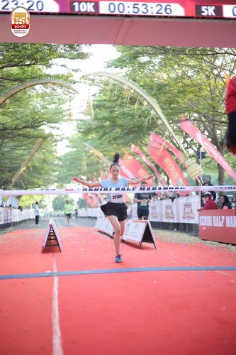 Race photo from Kediri Half Marathon 2024