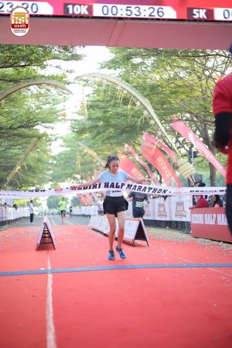Race photo from Kediri Half Marathon 2024