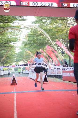 Race photo from Kediri Half Marathon 2024