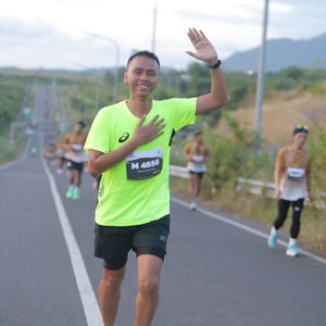 Race photo from KEDIRI HALF MARATHON 2026