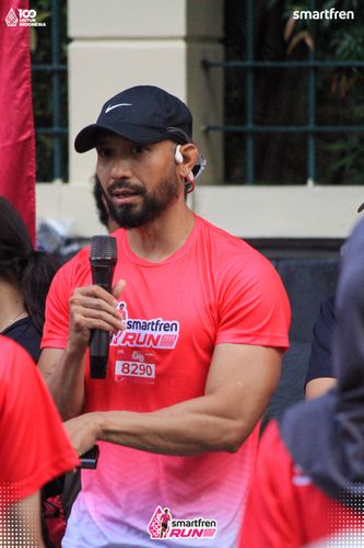 Race photo from Smartfren Run 2025 Vibes
