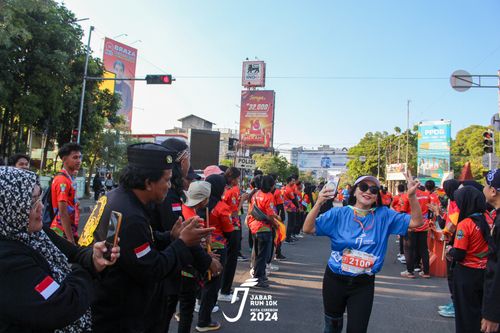 Race photo from Jabar Run 10K 2024