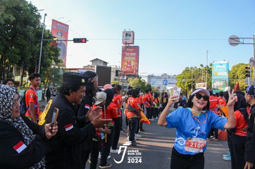Race photo from Jabar Run 10K 2024