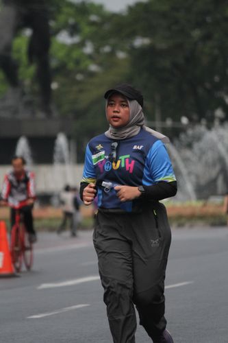 Race photo from Road to BAF Lions Run 2024