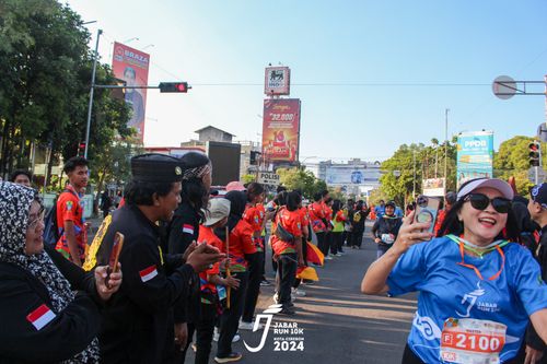 Race photo from Jabar Run 10K 2024