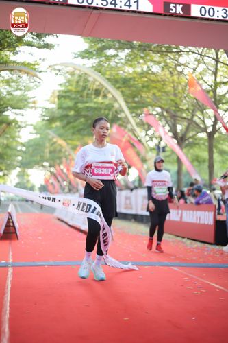 Race photo from Kediri Half Marathon 2024