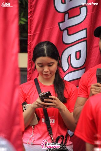 Race photo from Smartfren Run 2025 Vibes