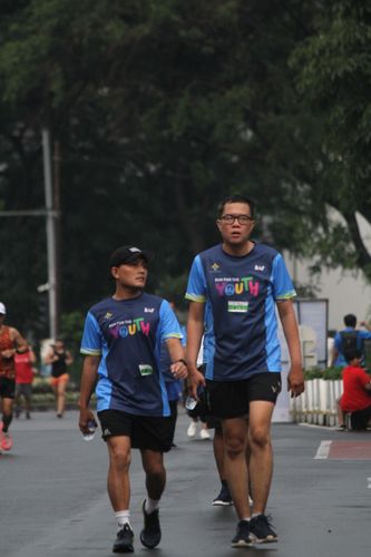 Race photo from Road to BAF Lions Run 2024