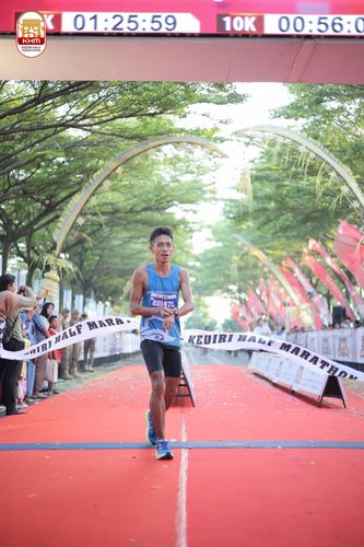 Race photo from Kediri Half Marathon 2024