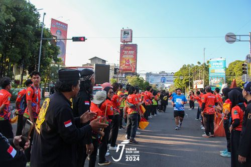 Race photo from Jabar Run 10K 2024