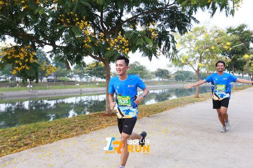 Race photo from ISOPlus Run 2024 Jakarta