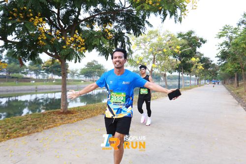 Race photo from ISOPlus Run 2024 Jakarta