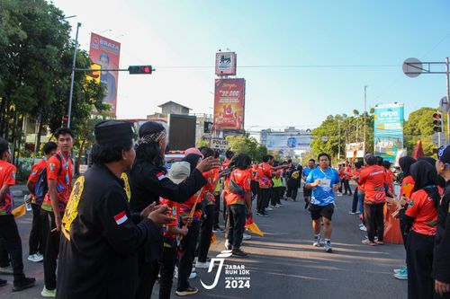 Race photo from Jabar Run 10K 2024