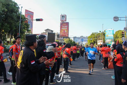 Race photo from Jabar Run 10K 2024