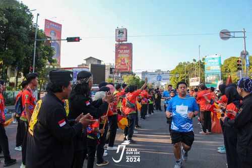 Race photo from Jabar Run 10K 2024