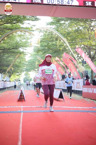 Race photo from Kediri Half Marathon 2024