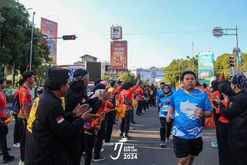 Race photo from Jabar Run 10K 2024