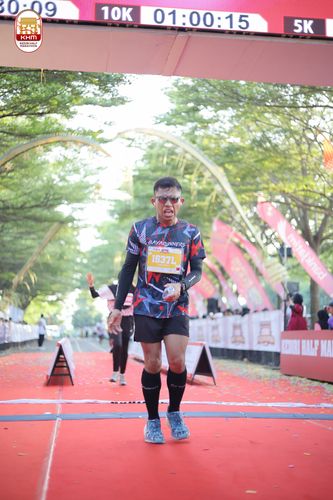 Race photo from Kediri Half Marathon 2024