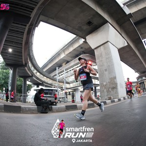 Race photo from SMARTFREN RUN 2026