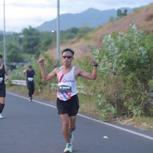 Race photo from KEDIRI HALF MARATHON 2026
