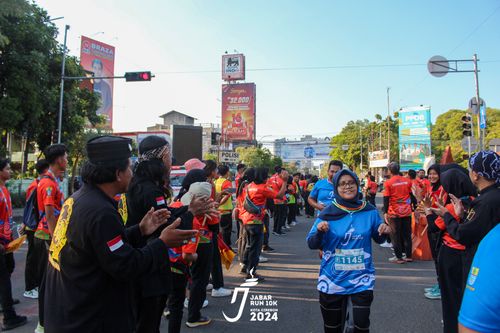 Race photo from Jabar Run 10K 2024