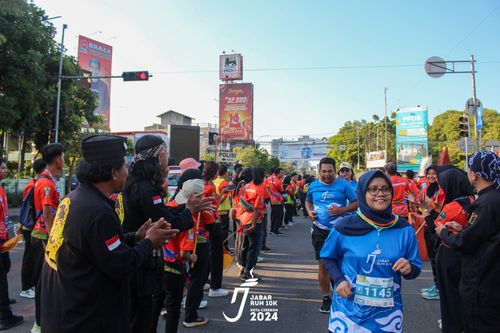 Race photo from Jabar Run 10K 2024