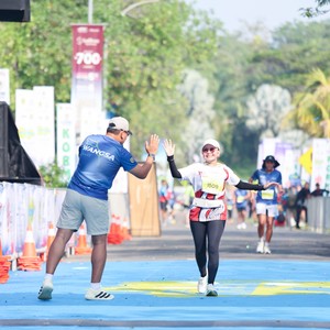 Race photo from BOGORUN 2026