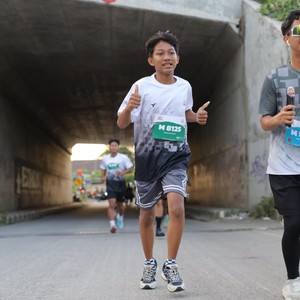 Race photo from KEDIRI HALF MARATHON 2026