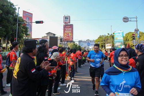 Race photo from Jabar Run 10K 2024