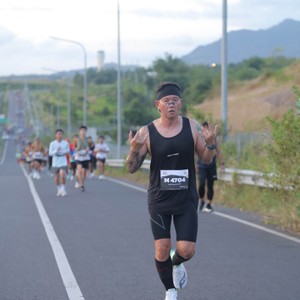 Race photo from KEDIRI HALF MARATHON 2026