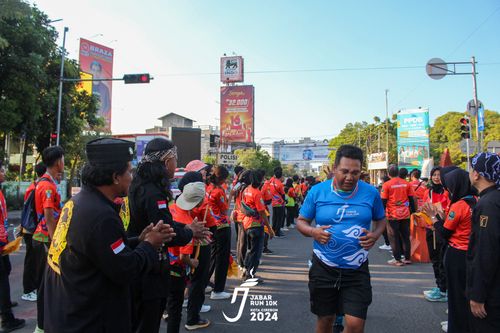 Race photo from Jabar Run 10K 2024