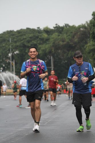 Race photo from Road to BAF Lions Run 2024