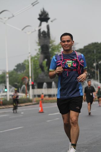 Race photo from Road to BAF Lions Run 2024