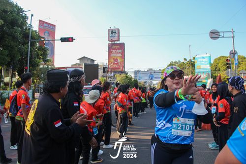 Race photo from Jabar Run 10K 2024