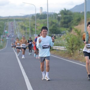 Race photo from KEDIRI HALF MARATHON 2026