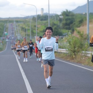 Race photo from KEDIRI HALF MARATHON 2026