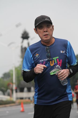 Race photo from Road to BAF Lions Run 2024