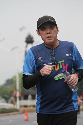 Race photo from Road to BAF Lions Run 2024