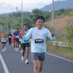 Race photo from KEDIRI HALF MARATHON 2026