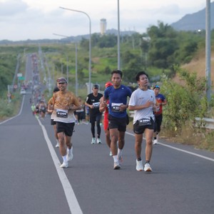 Race photo from KEDIRI HALF MARATHON 2026
