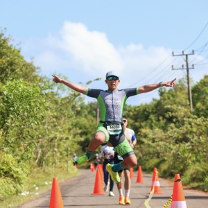 Race photo from Belitung Multisport Festival