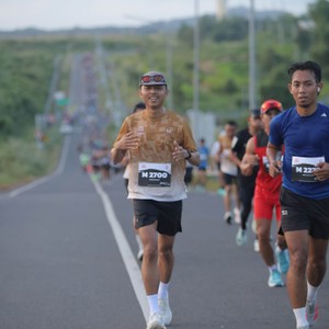 Race photo from KEDIRI HALF MARATHON 2026