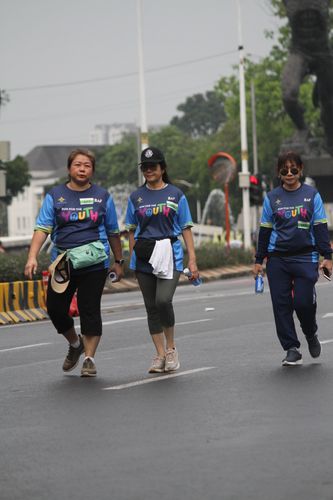 Race photo from Road to BAF Lions Run 2024