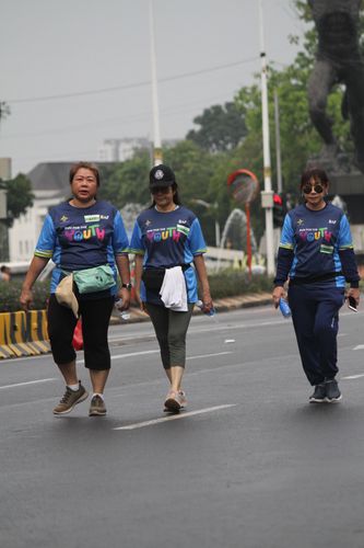 Race photo from Road to BAF Lions Run 2024