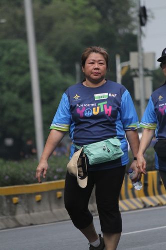 Race photo from Road to BAF Lions Run 2024
