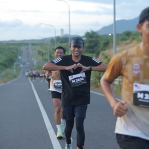 Race photo from KEDIRI HALF MARATHON 2026