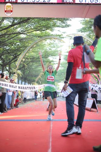 Race photo from Kediri Half Marathon 2024