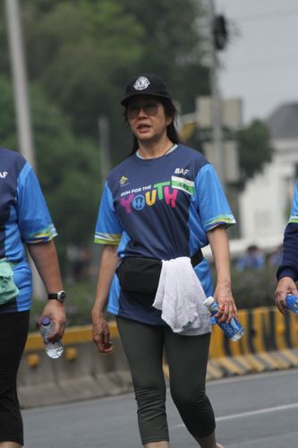 Race photo from Road to BAF Lions Run 2024